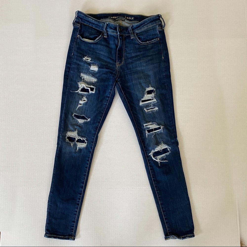 American Eagle Distressed Skinny Jeans